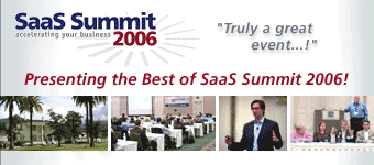 Presenting the Best of SaaS Summit 2006! Click