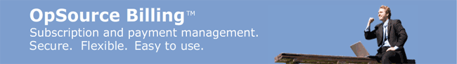 OpSource Billing - Subscription and payment management. Secure. Flexible. Easy to use.