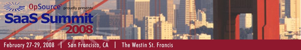 OpSource Presents: SaaS Summit 2008 - Delivering Applications in the Cloud